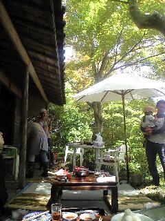 楽庵のバーベキュー_c0122270_6303032.jpg