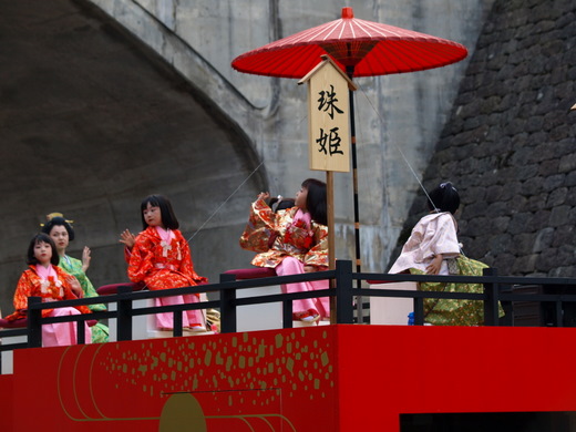 百万石まつり パレード 珠姫さま 編 ファインダーから覗いた散歩道
