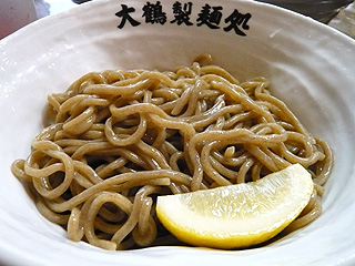 大鶴製麺処・臨時出張所(「野望天」店内)@上新庄 ★★ (旨味麺&風味麺+こいつけ&うすつけ)_f0080612_13141124.jpg