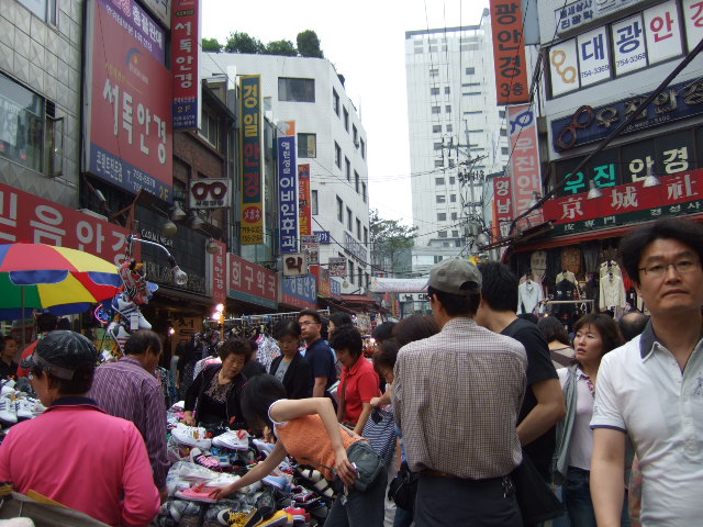 韓国旅行ー2(南大門市場)_b0137932_2292899.jpg