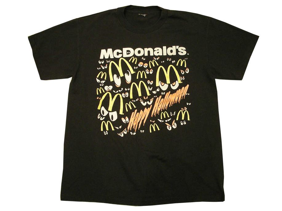 【ちょっと変わった　マクドナルド　Tシャツ】_a0060379_11314160.jpg