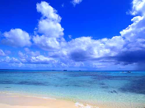 美しき南国の海 サイパン 写壇太陽撮影会にて シニアデジカメギャラリー