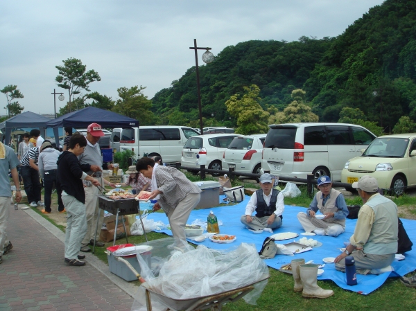 バーベキュー懇親会 in せんなん里海公園_c0108460_17372264.jpg