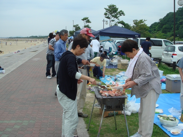 バーベキュー懇親会 in せんなん里海公園_c0108460_17375129.jpg