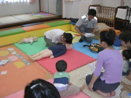 乳幼児応急処置講座_f0142009_11434233.jpg
