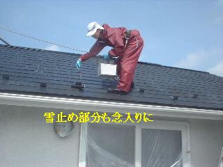 屋根塗装上塗り１回目_f0031037_21185572.jpg