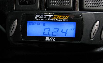 Blitzターボタイマーの青色化 青いそらの下で