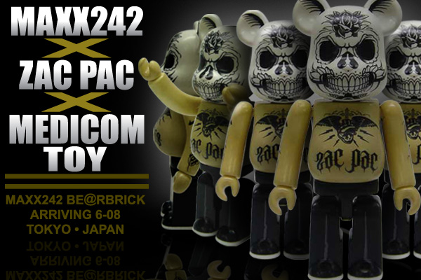 ZacPac MAXX242 BE@RBRICK（ザックパック・マックス242・ベアブリック）！_d0089530_1304493.jpg