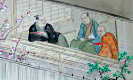 鳥居清長の肉筆画 in 「徒然草画巻」 @ 東京藝術大学コレクション展_b0044404_2042729.jpg