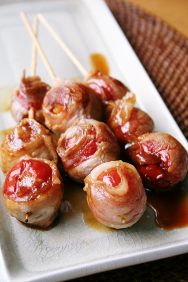 ミニトマトの串焼き うちのご飯日記