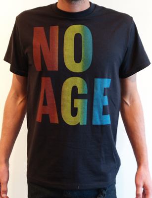 NO AGE  Rainbow on Black T-Shirt_b0149477_1832535.jpg