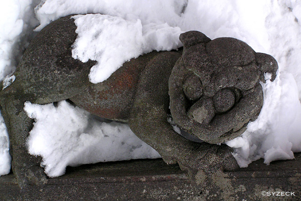 岩木山神社の狛犬_b0051600_1391091.jpg