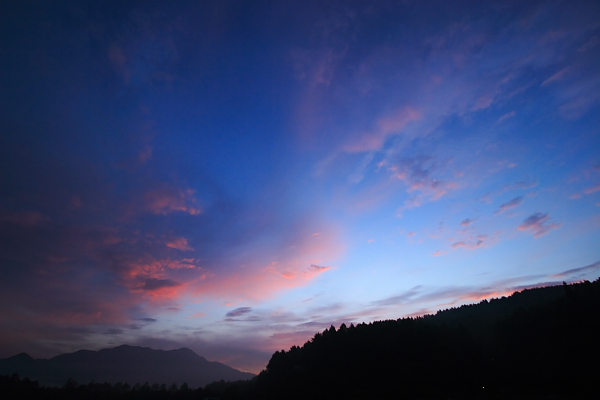 朝焼けと富士山_f0105478_17421297.jpg