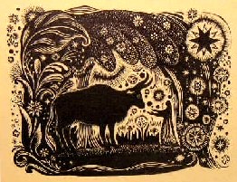 大久保草子　木版画　額縁入り　1/30 大久保草子 木版画 額縁入り 1/30 大久保草子 木版画 額縁入り 1/30