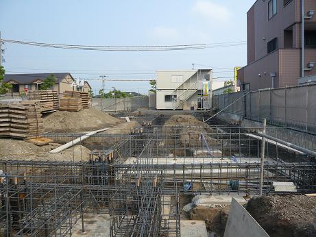 進捗状況～（仮称）Kテナントビル新築工事_d0095305_10192163.jpg