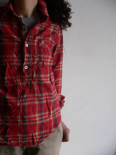 OMNIGOD　madras check pullover shirt_d0120442_12145920.jpg