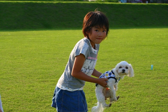 今日も広場へ！姪も一緒～～～！_b0147167_2023222.jpg