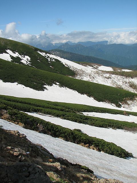 乗鞍岳　山頂からの下山_c0036317_647069.jpg