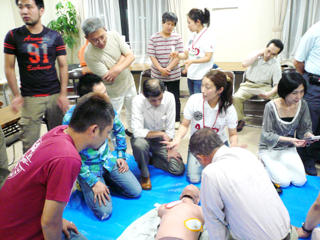 2008.06.25 大須商店街連盟・桜会 合同AED講習会_b0146633_9542222.jpg