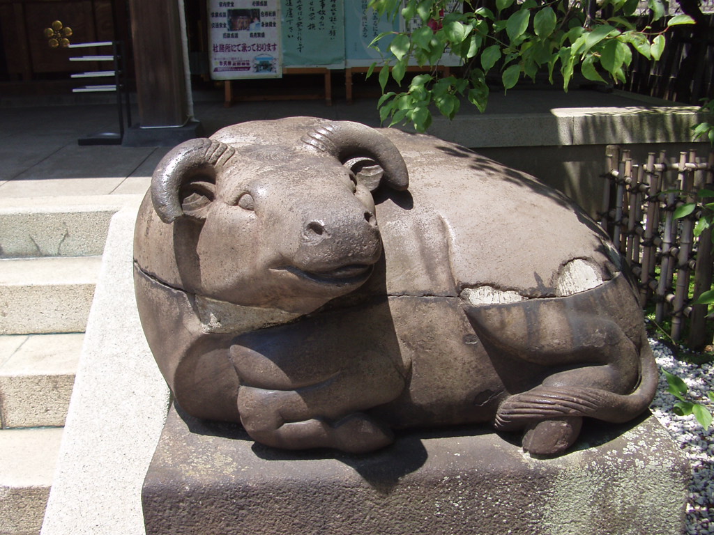 牛石と牛坂とおみくじと～牛天神・北野神社～_f0159291_2042564.jpg