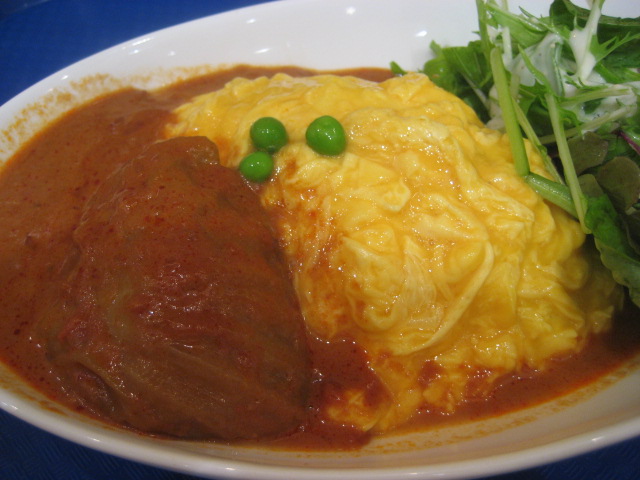 シーズンキッチンの「ロールキャベツオムライス」￥880＠ラゾーナ川崎プラザ_b0042308_2359531.jpg