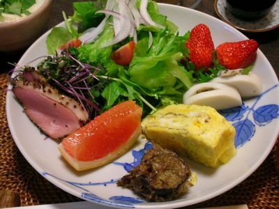 伊豆高原・和風ペンション山の辺再訪 朝食編_b0042334_15191181.jpg