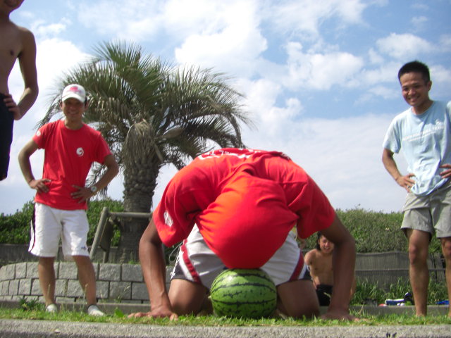 BeachFootball　2008　15日目　練習_e0067218_831085.jpg