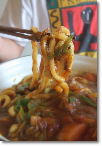 すき焼きにカレーうどん、いろいろ食べたこの週末_d0082628_21372327.jpg