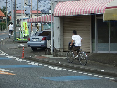 市内高校PTAによる自転車の合同交通指導_f0141310_23334919.jpg