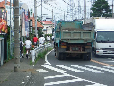 市内高校PTAによる自転車の合同交通指導_f0141310_23341110.jpg