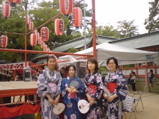 長田神社での夏越ゆかた祭に出演♪ #289_e0068533_18301836.jpg