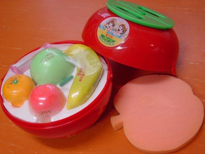 ダリヤ りんごちゃん おふろセット 昭和レトロ