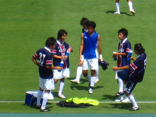 【野洲高ｻｯｶｰ部】高円宮杯出場決定戦対大阪桐蔭＠万博記念競技場(2)_d0121300_21162362.jpg