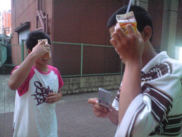 中体連の日の授業&卒業生いらっしゃい!_d0116009_1335423.jpg