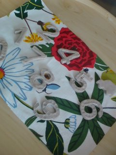 陶芸カフェ作品と・・・緑茶で冷しゃぶサラダ。_f0177295_12264785.jpg