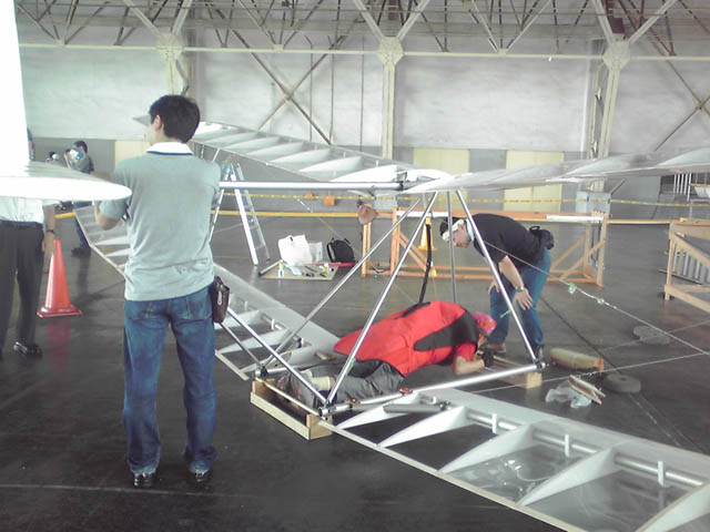 鳥人間コンテスト 制作編 沼底でカッパ姫がささやく