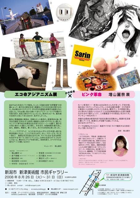 エコ@アジアニズム新潟新津美術館@2008/8/26~31_c0046559_1414193.jpg