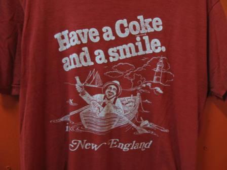 7月26日（土）　入荷！70\'S HAVE A COKE＆SMILE　Tシャツ！ _c0144020_19314515.jpg