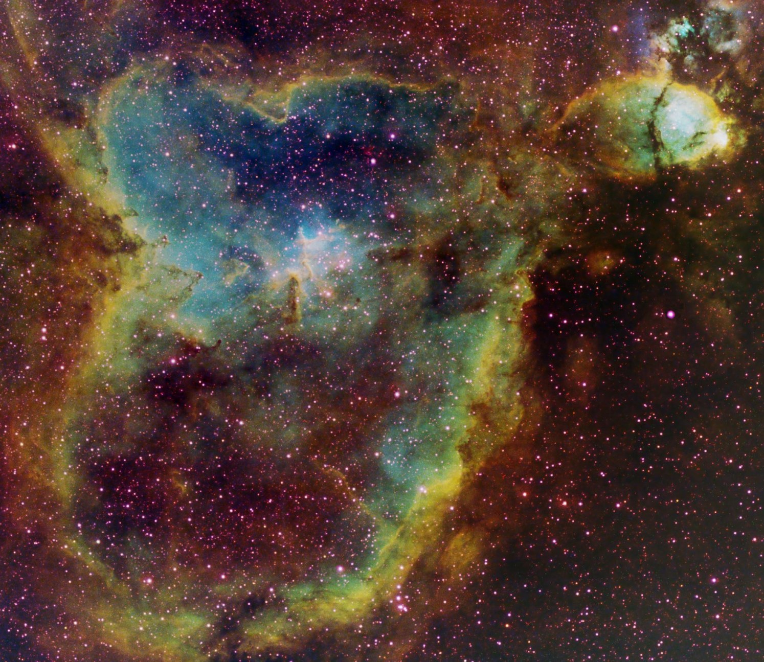 カシオペア座のハート星雲IC1805_d0063814_10411799.jpg