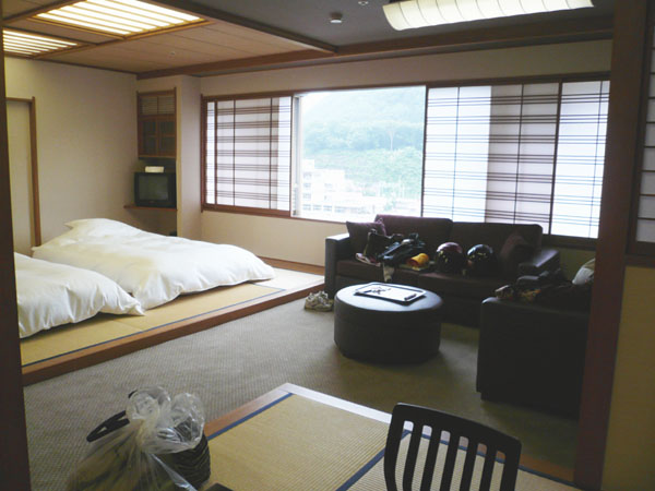 素人　旅館 水上温泉ツーリング 旅館『松乃井』 : バイク素人日記。