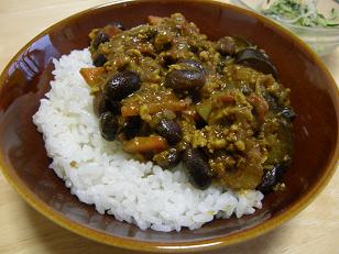 まめカレーとマフィン_b0156823_10422173.jpg