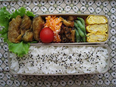 7月29日　鯖のカレームニエル弁当☆_c0146301_91581.jpg