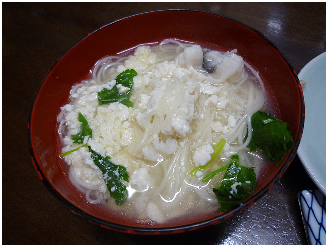 夏と言えば「鱧なべ」でしょ(^-^)Vブイッ!_c0042324_11137100.jpg