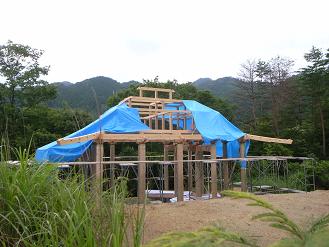 護摩堂 上棟_d0087595_90989.jpg
