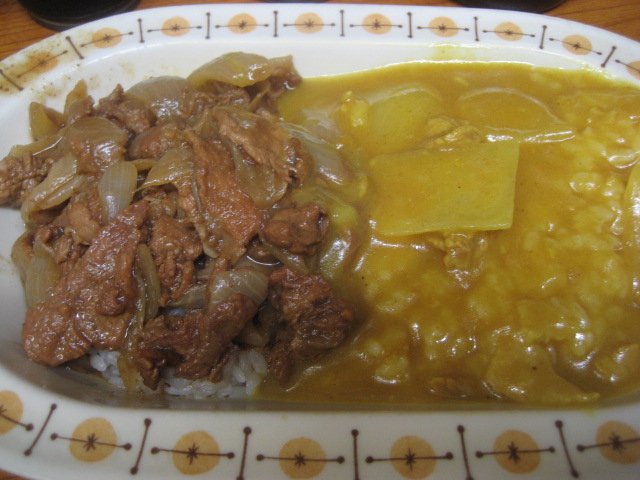 大井町名物!牛八の「スタミナカレー」小¥550@大井町_b0042308_10414153.jpg