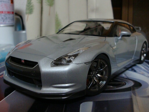 タミヤ NISSAN GT-R（R35）完成！ : Scenery with Train ～列車