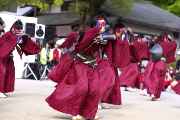 門前真舞祭　*４　大宰府まほろば衆　朧瓦_c0121738_1422520.jpg