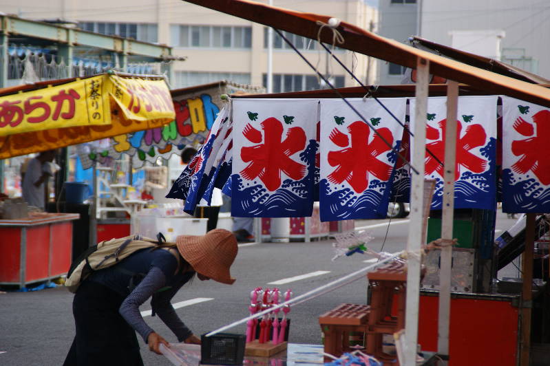 『おわせ港まつり』は賑わっています。（その３．ソーラン踊り）_e0111346_17394254.jpg