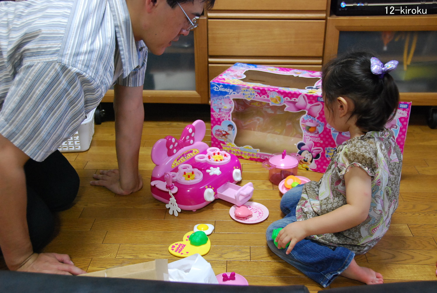 ８月２日 土 プレ 3歳の誕生日プレゼント １２丁目の記録と記憶 Second