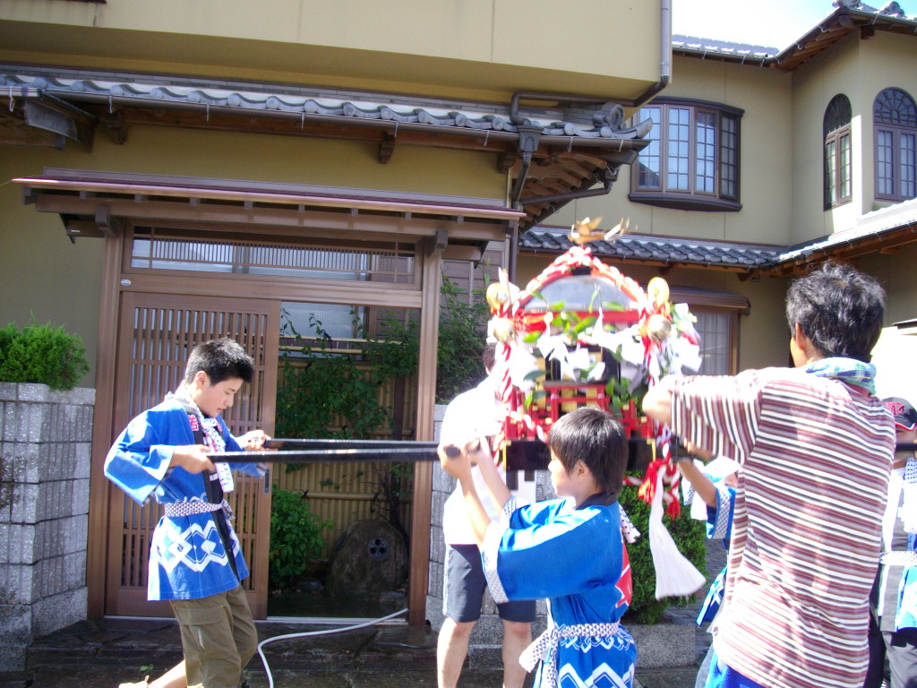 最後の日の萩夏祭り、「のんた大提灯パレード」見に行ってきました。_f0113862_23363662.jpg